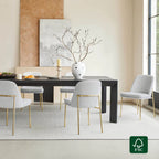 Golda Dining Chair With Metal Base