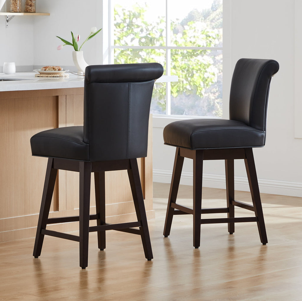 Alina Modern Swivel Bar & Counter Stool