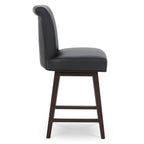 Alina Modern Swivel Bar & Counter Stool