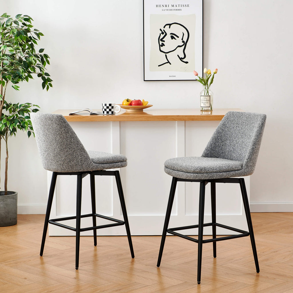 Eli Swivel Bar & Counter Stool
