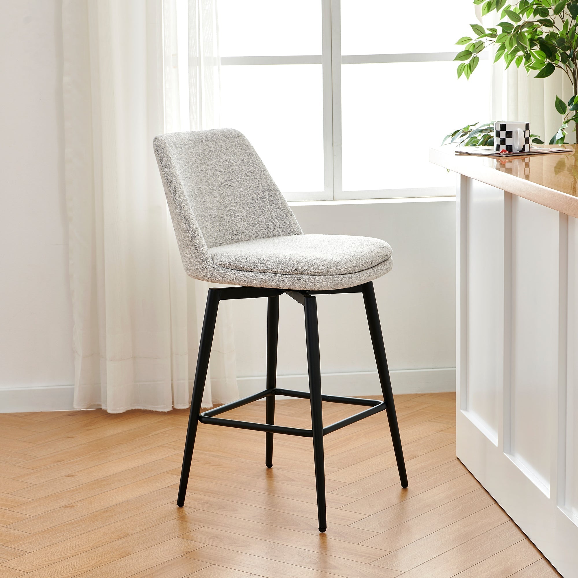Eli Swivel Bar & Counter Stool