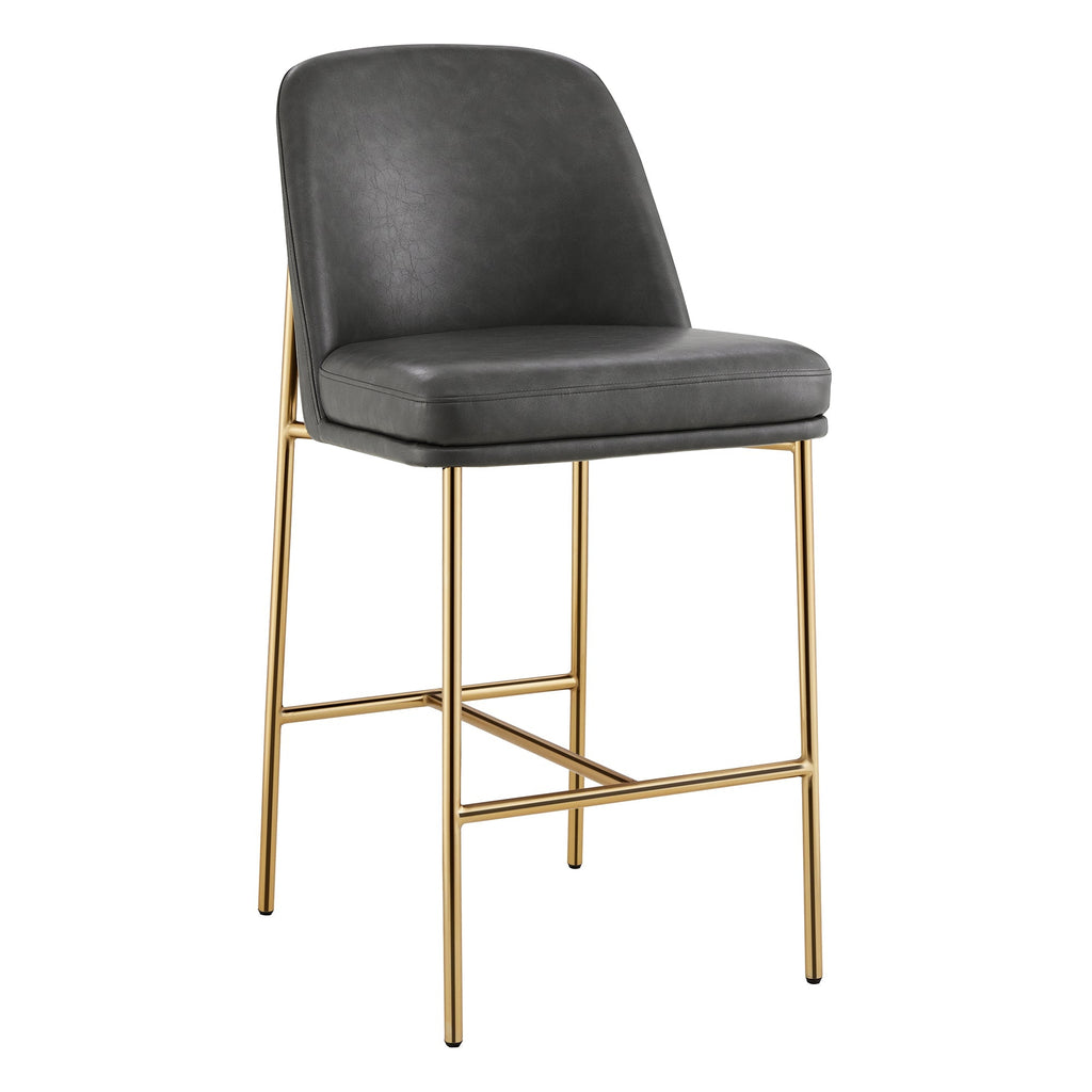 Golda Counter Stools with Metal Base