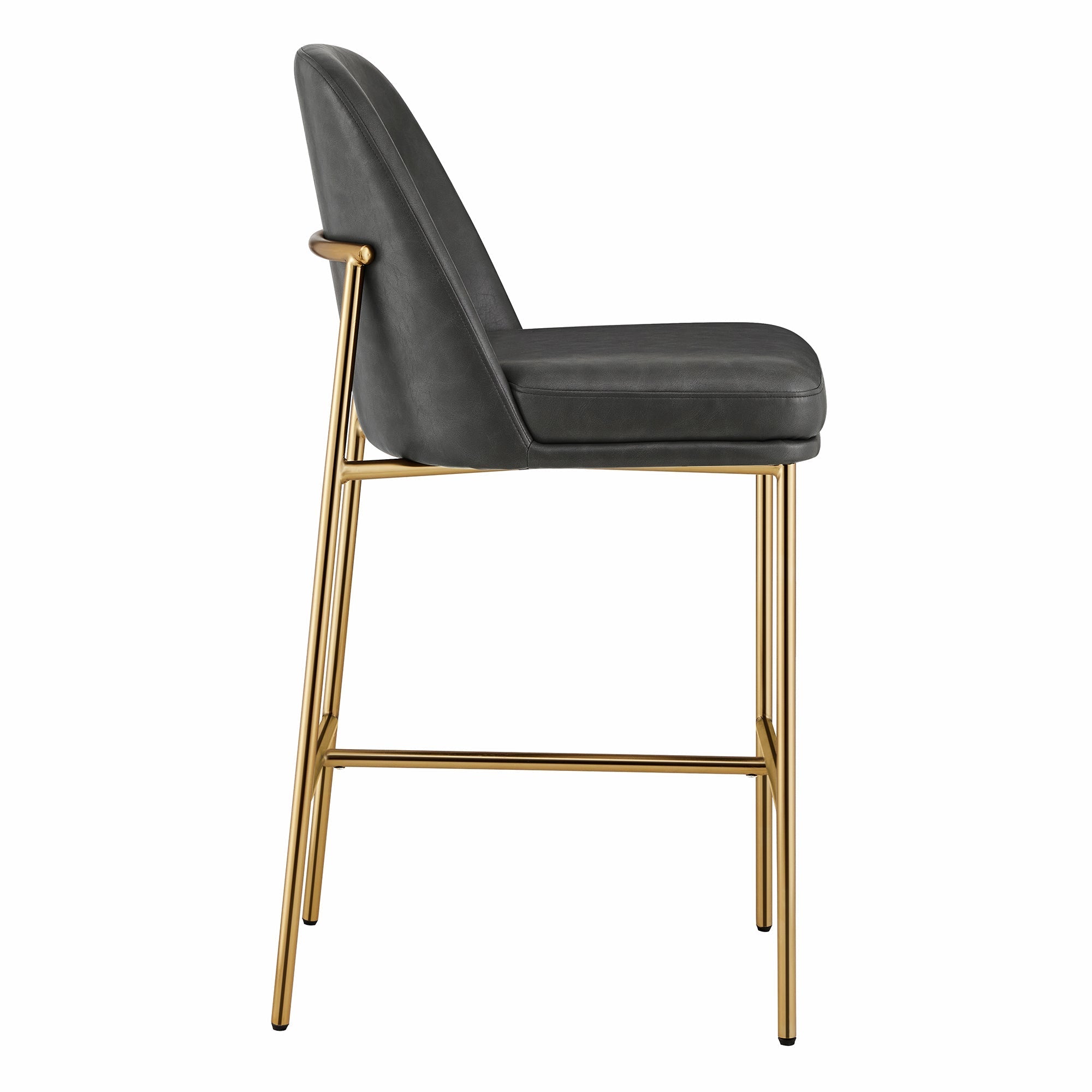 Golda Counter Stools with Metal Base