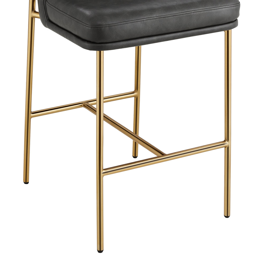 Golda Counter Stools with Metal Base