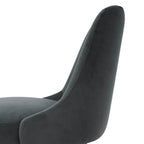 Tabouret de bar pivotant Greyson, style milieu de siècle