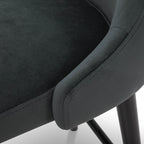 Tabouret de bar pivotant Greyson, style milieu de siècle