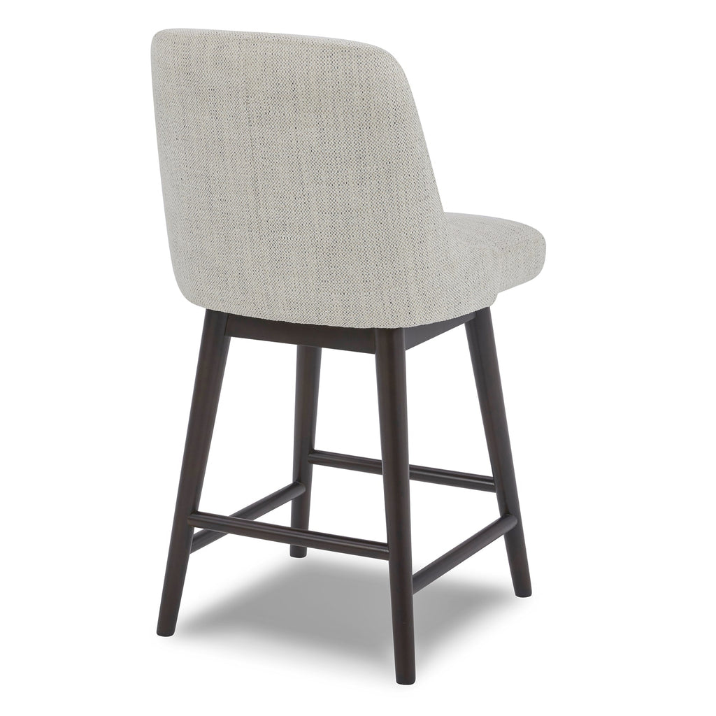 Tabouret de bar pivotant Greyson, style milieu de siècle