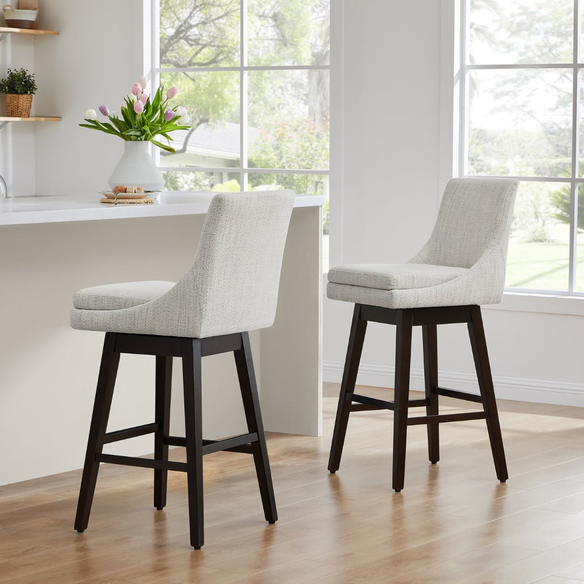 Lissa Swivel Bar & Counter Stool