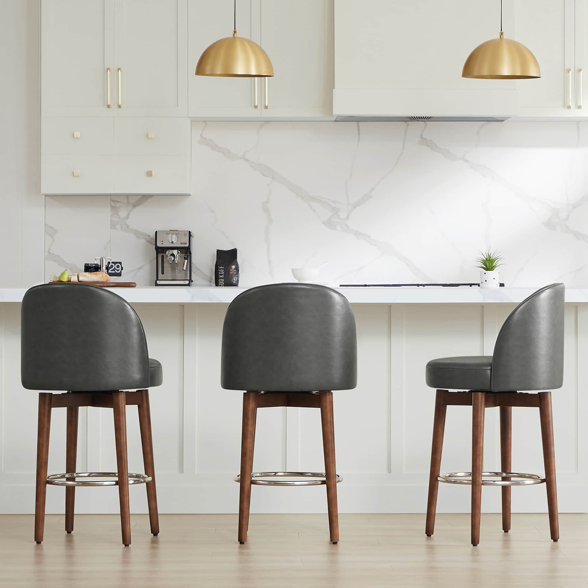 Rosa Swivel Counter Stool (Set of 2)