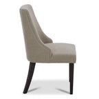 Asher Upholstered Dining Chair with Nailhead Trim (Set of 2)