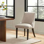Asher Upholstered Dining Chair with Nailhead Trim (Set of 2)