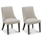 Asher Upholstered Dining Chair with Nailhead Trim (Set of 2)