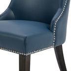 Asher Upholstered Dining Chair with Nailhead Trim (Set of 2)