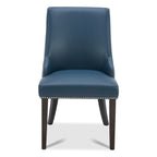 Asher Upholstered Dining Chair with Nailhead Trim (Set of 2)