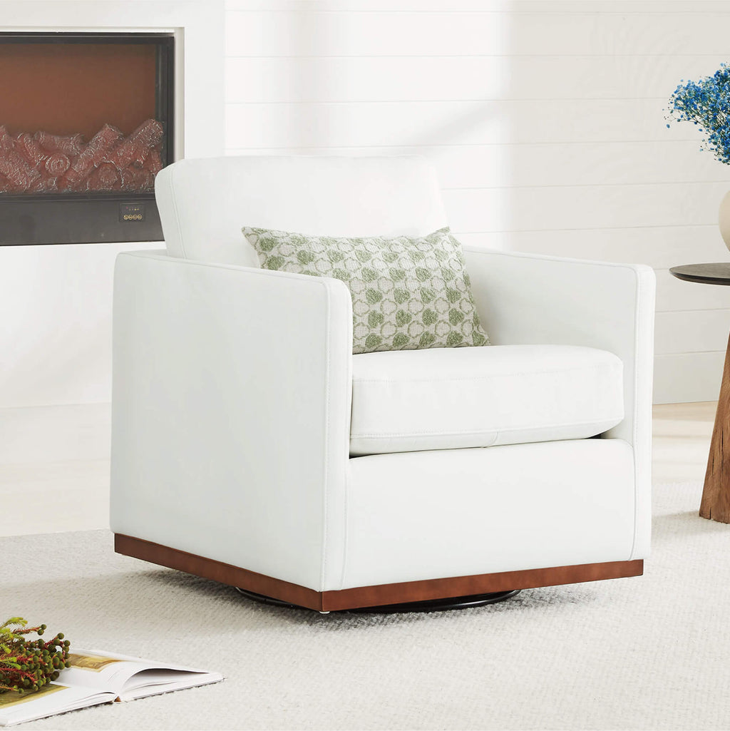 Henry Modern Swivel Accent Chair