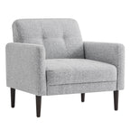 Fauteuil d'appoint Lucas, style milieu de siècle