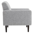 Fauteuil d'appoint Lucas, style milieu de siècle