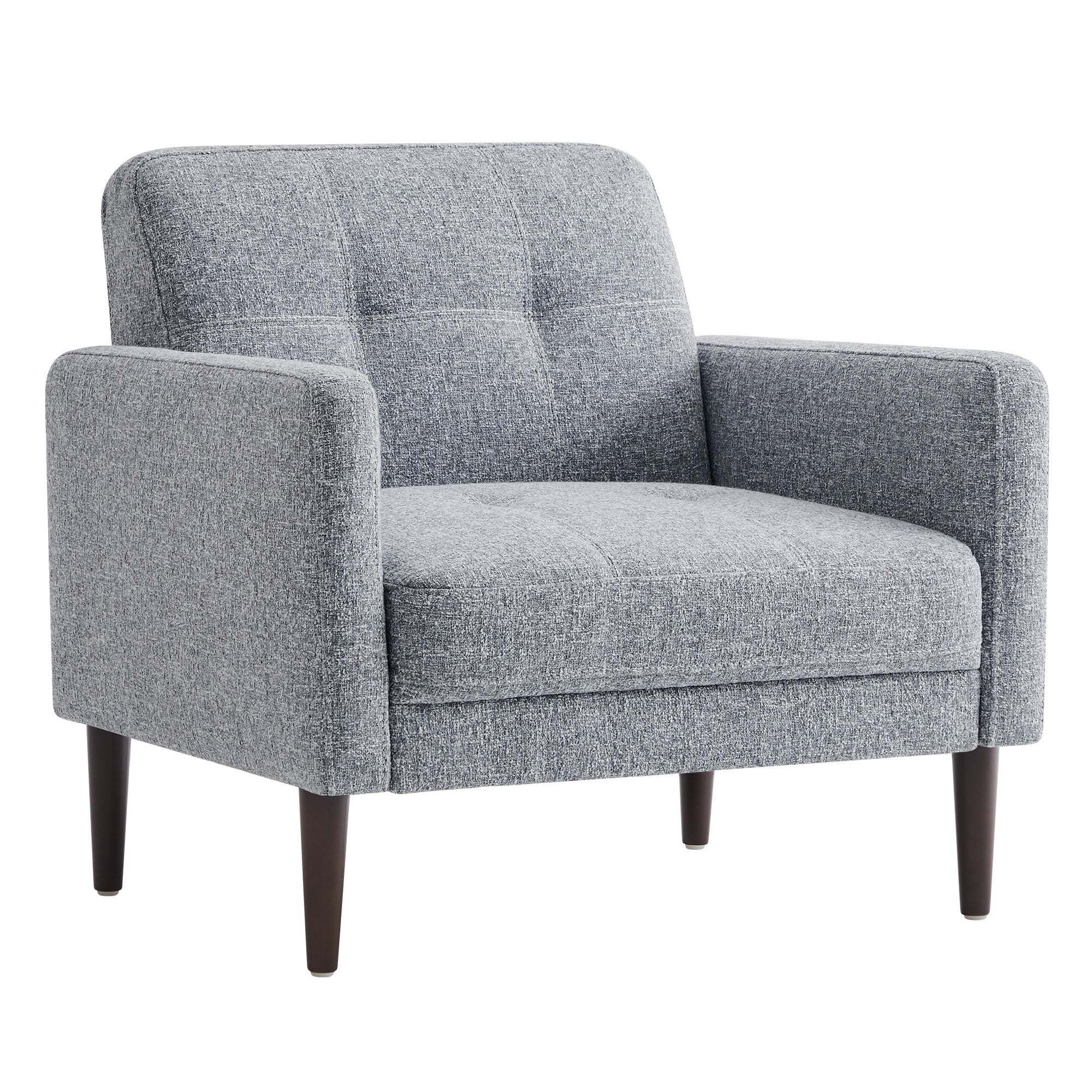 Fauteuil d'appoint Lucas, style milieu de siècle