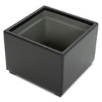 Cube Storage Ottoman - Fabric & Leather