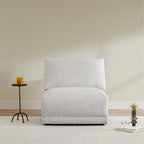 Josie Performance Boucle Ottoman / Armless Chair