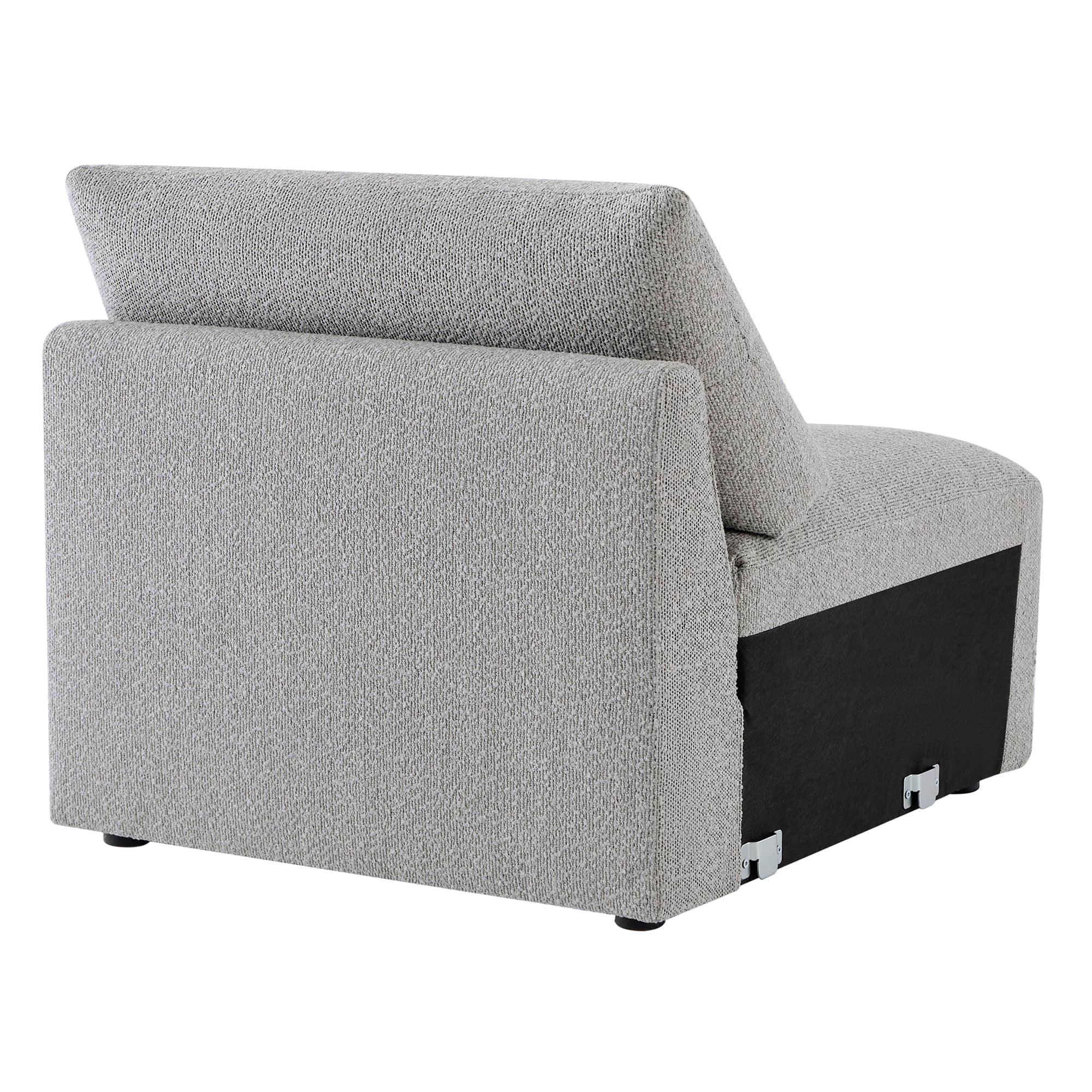 Josie Performance Boucle Ottoman / Armless Chair