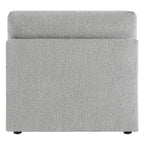 Josie Performance Boucle Ottoman / Armless Chair