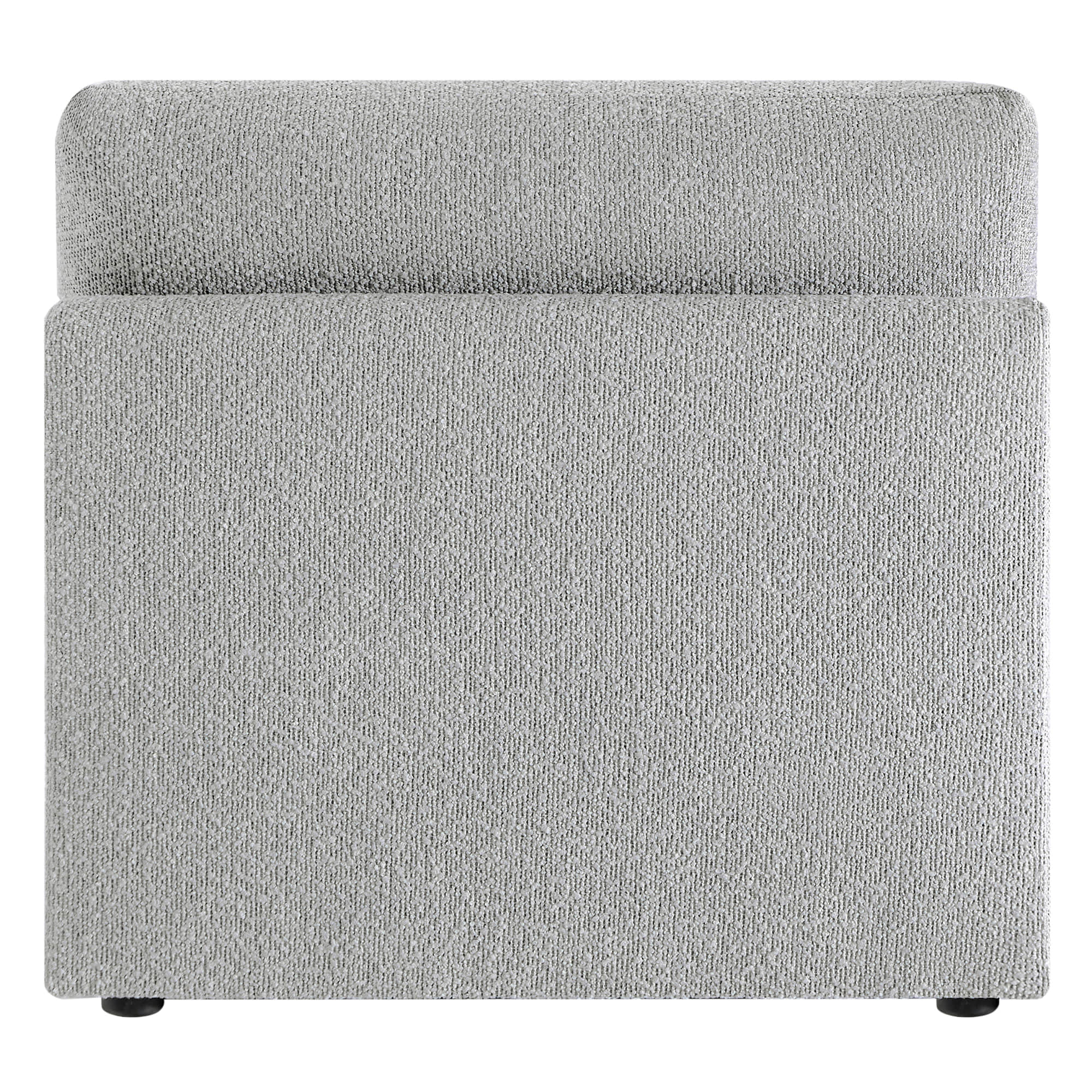 Josie Performance Boucle Ottoman / Armless Chair