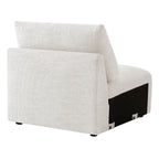 Josie Performance Boucle Ottoman / Armless Chair