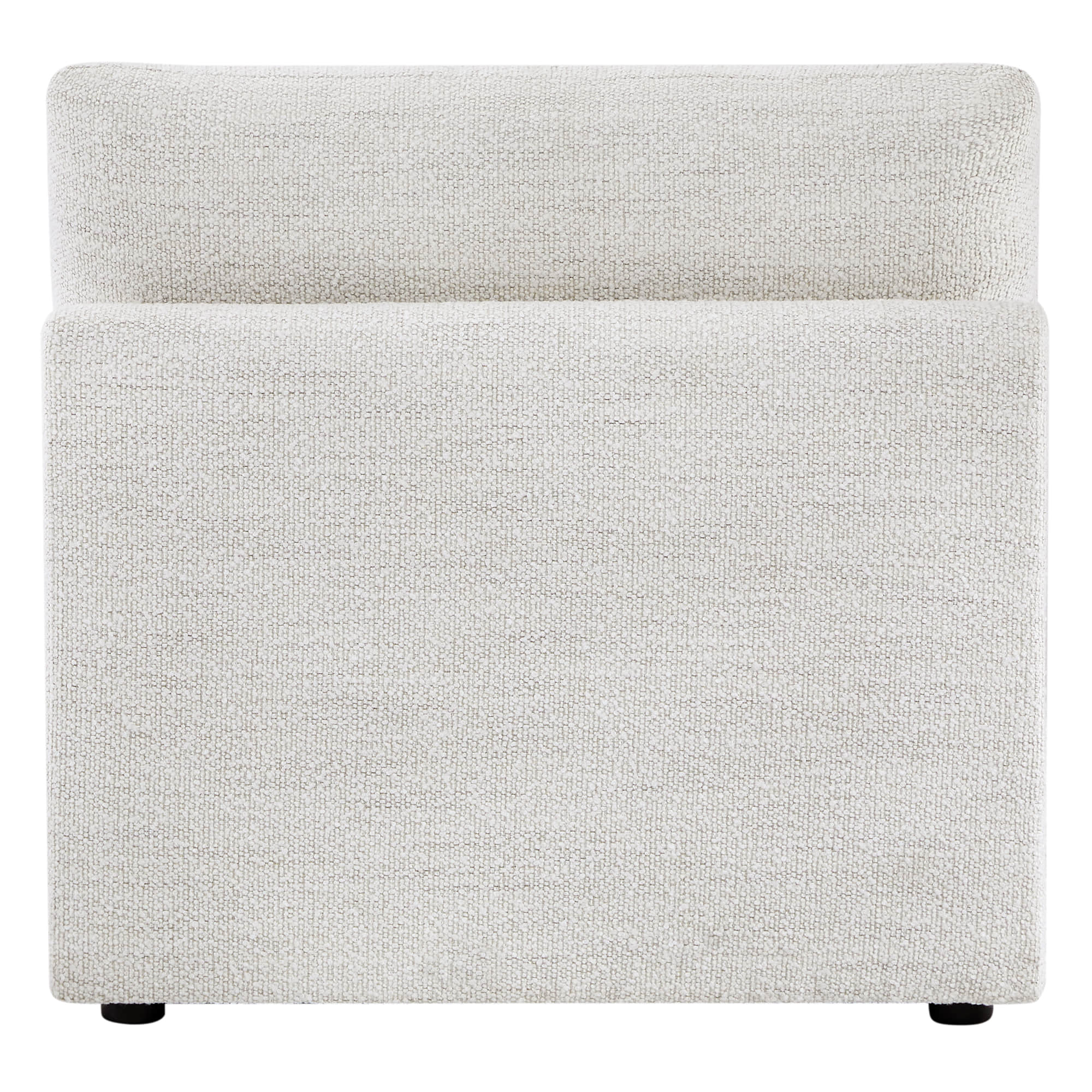 Josie Performance Boucle Ottoman / Armless Chair