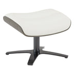 Elvin Genuine Leather Recliner Lounge Chair & Ottoman