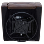 Gentry Leather Power Swivel Glider Recliner with Charging Port