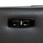 Gentry Leather Power Swivel Glider Recliner with Charging Port