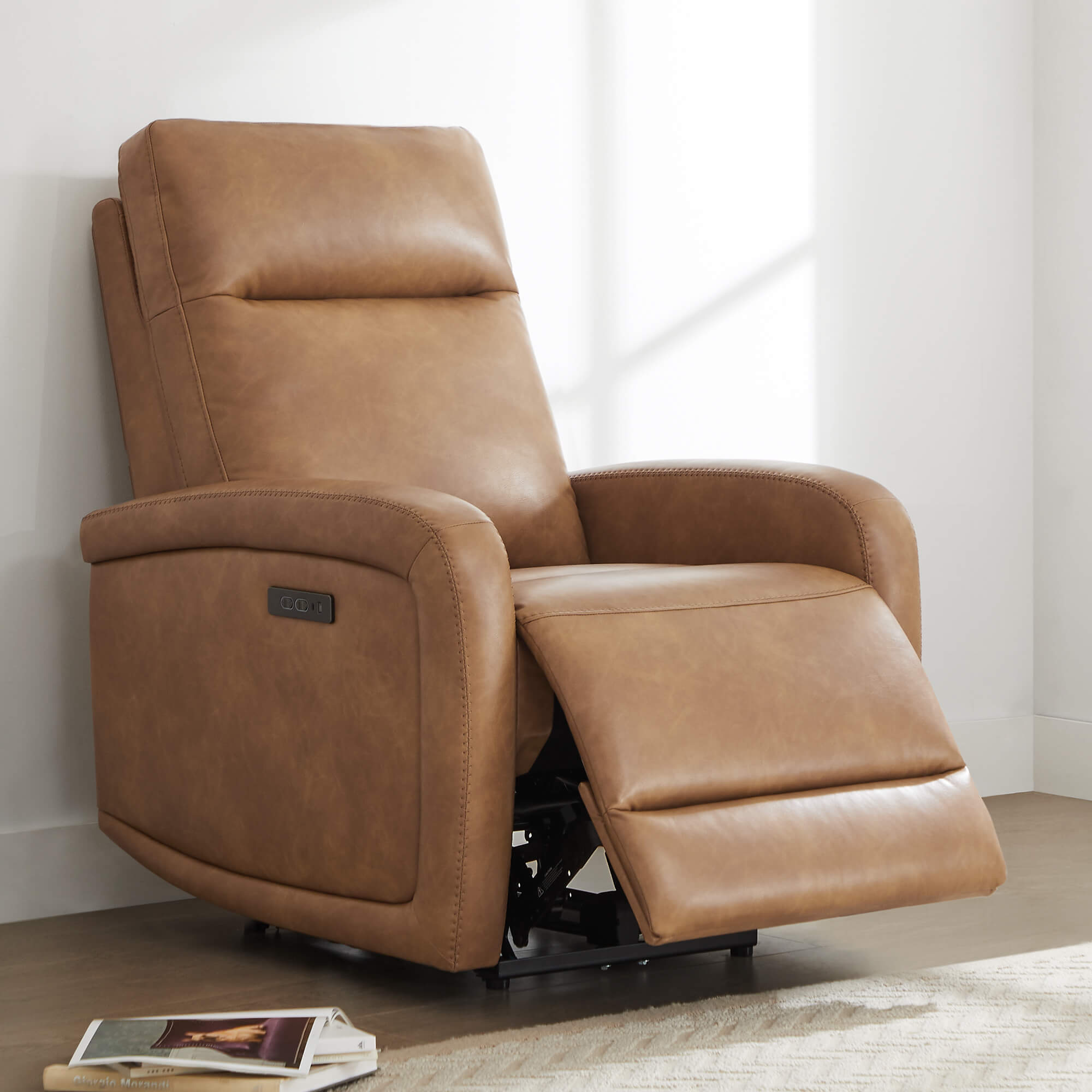 Keni Wall Hugger Power Recliner with Power Headrest
