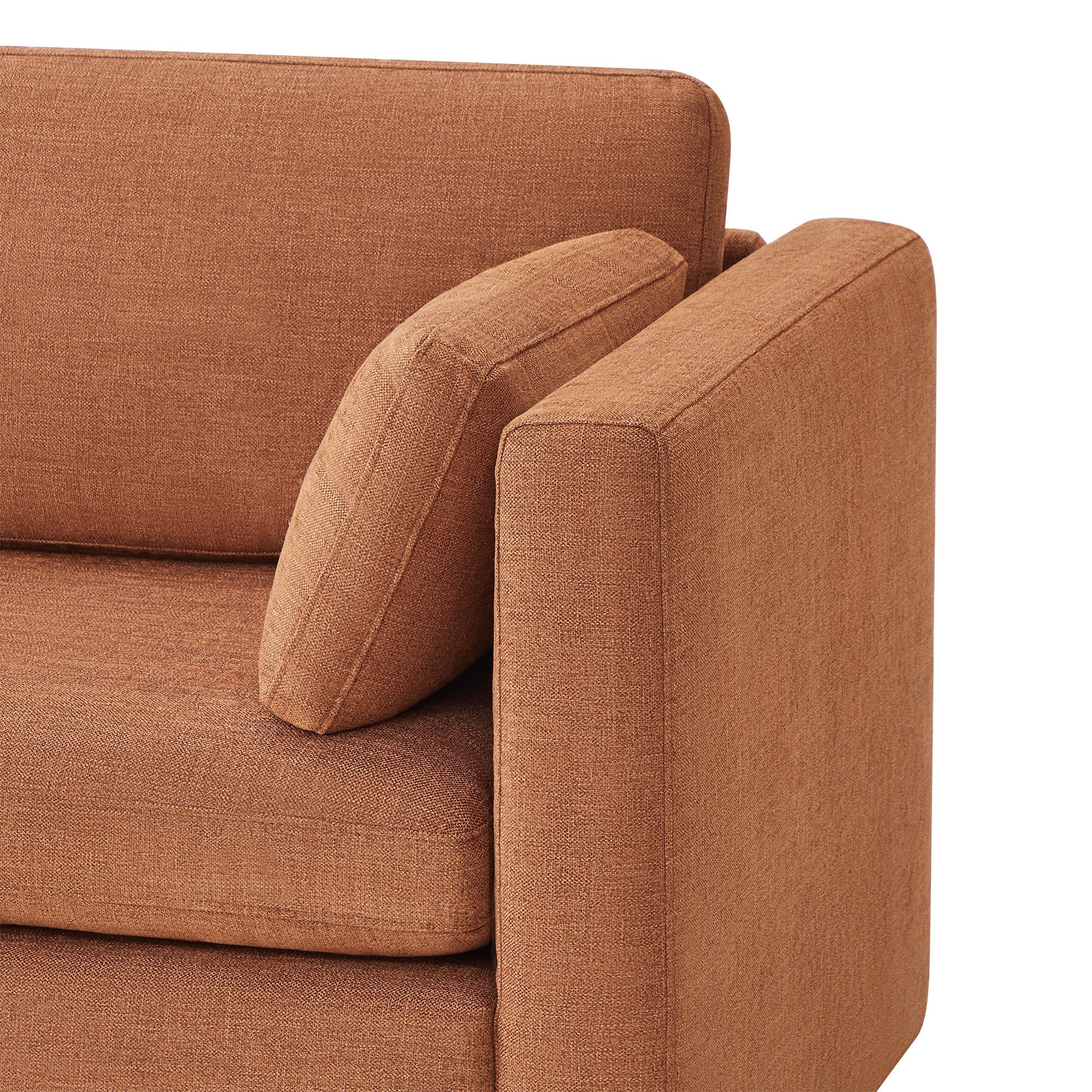 Delaney 6-Seat Modular Sofa Chaise with Storage Ottomans