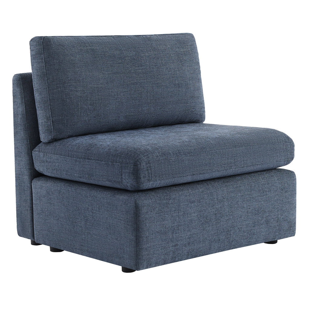 Delaney Modular Armless Chair / 2-Seat Armless Sofa