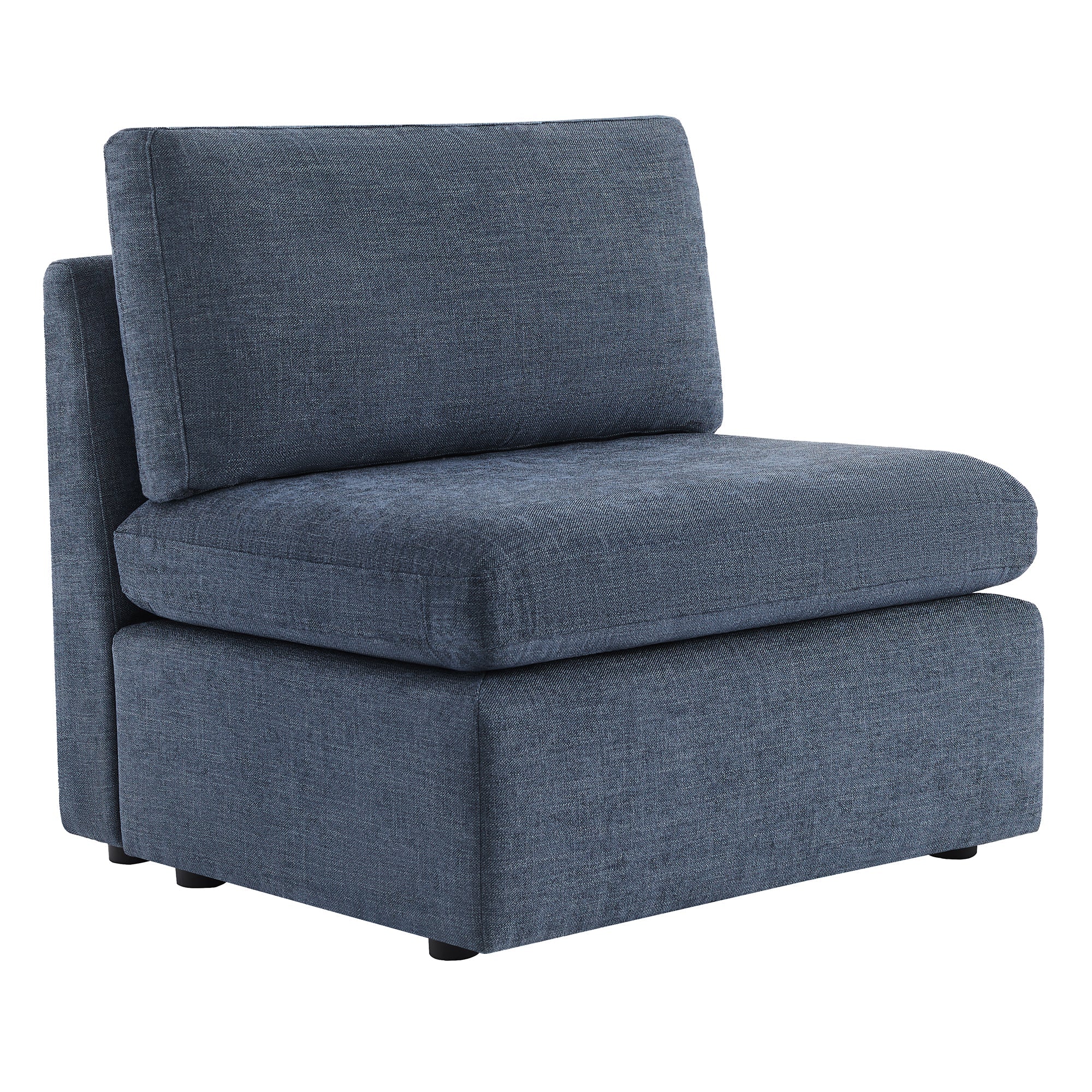 Delaney Modular Armless Chair / 2-Seat Armless Sofa