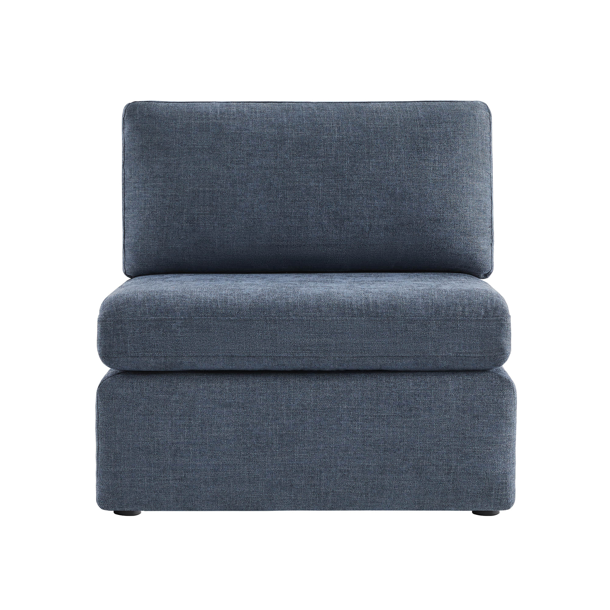 Delaney Modular Armless Chair / 2-Seat Armless Sofa