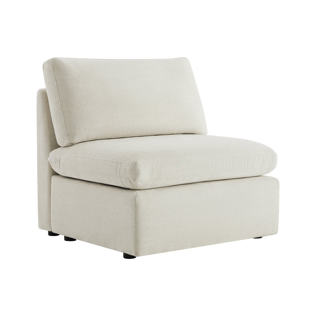 Delaney Modular Armless Chair / 2-Seat Armless Sofa