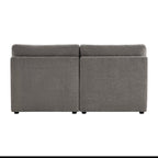 Delaney Modular Armless Chair / 2-Seat Armless Sofa