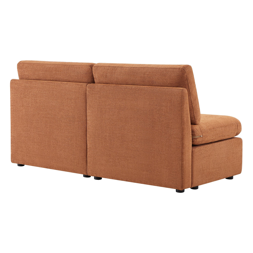 Delaney Modular Armless Chair / 2-Seat Armless Sofa