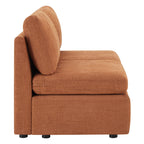 Delaney Modular Armless Chair / 2-Seat Armless Sofa