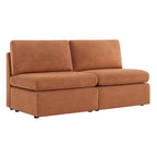 Delaney Modular Armless Chair / 2-Seat Armless Sofa