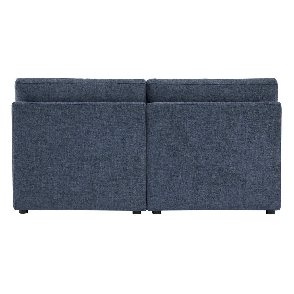 Delaney Modular Armless Chair / 2-Seat Armless Sofa