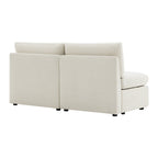 Delaney Modular Armless Chair / 2-Seat Armless Sofa