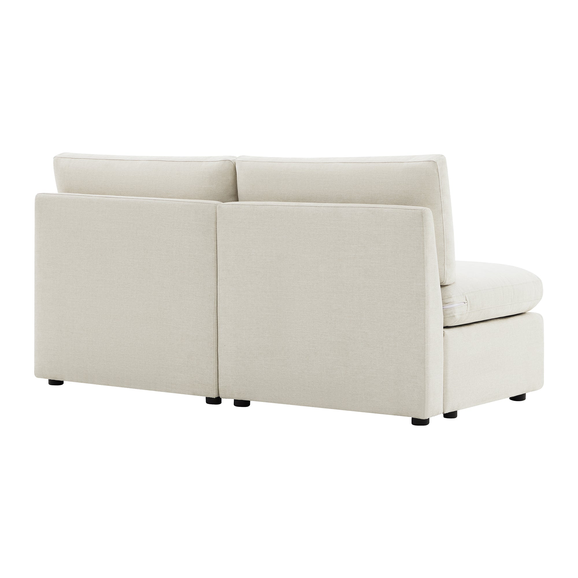 Delaney Modular Armless Chair / 2-Seat Armless Sofa