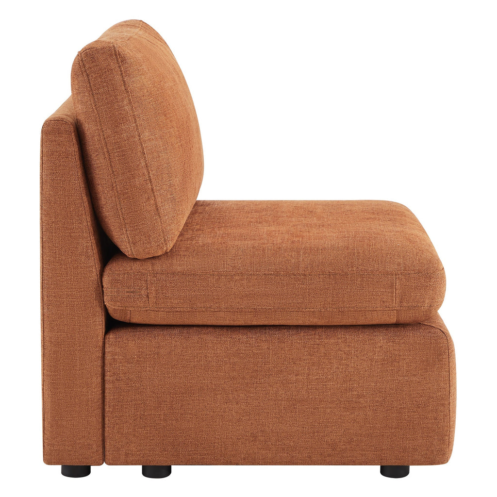Delaney Modular Armless Chair / 2-Seat Armless Sofa