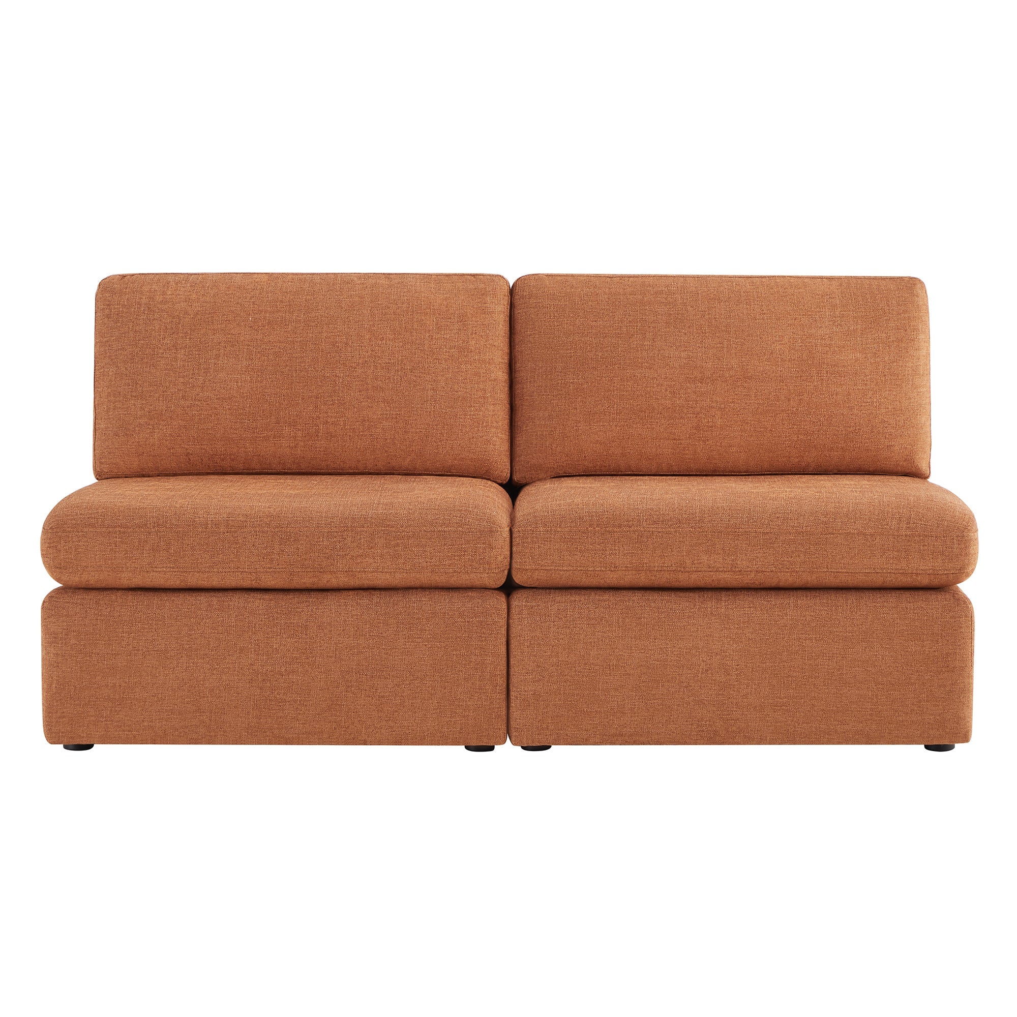 Delaney Modular Armless Chair / 2-Seat Armless Sofa