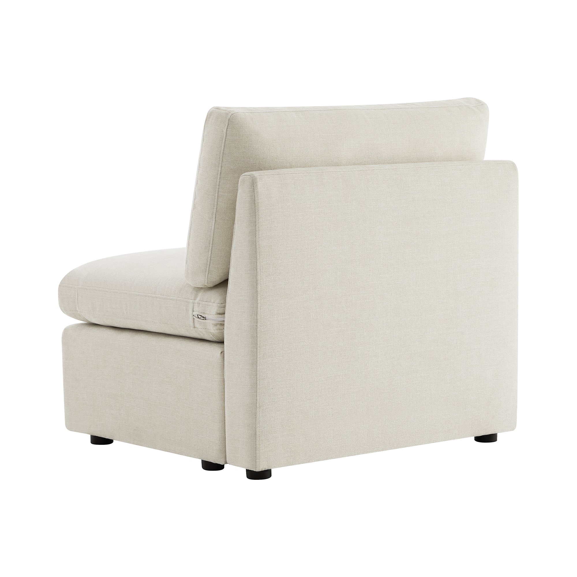 Delaney Modular Armless Chair / 2-Seat Armless Sofa