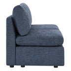 Delaney Modular Armless Chair / 2-Seat Armless Sofa