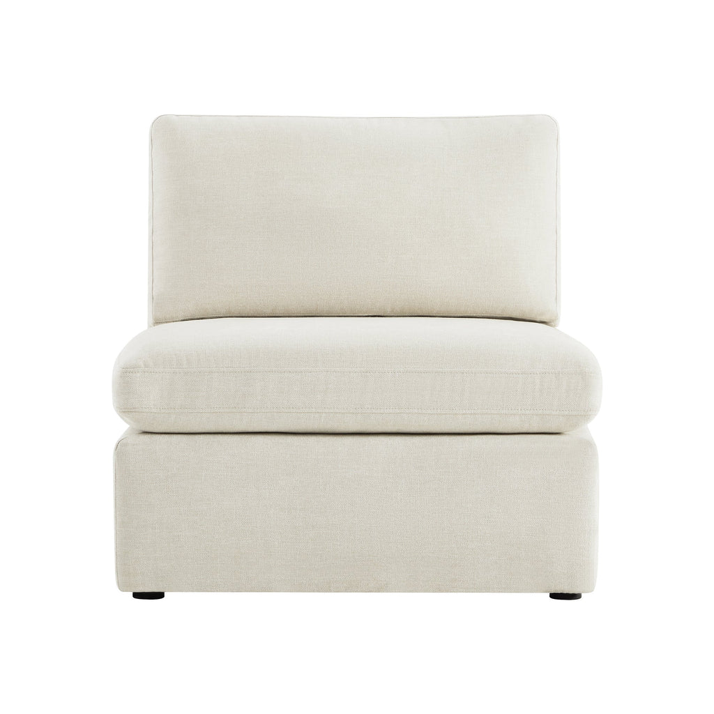 Delaney Modular Armless Chair / 2-Seat Armless Sofa